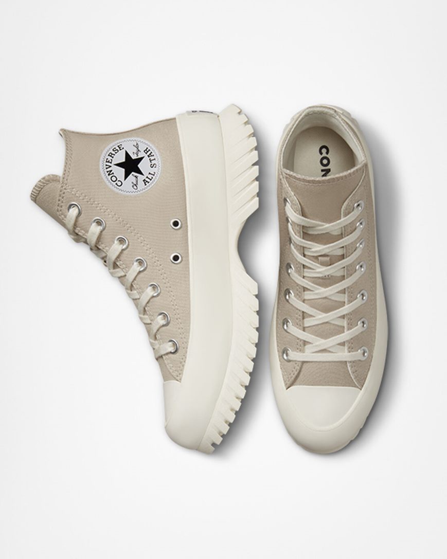 Pantofi Platforma Barbati Converse Chuck Taylor All Star Lugged 2.0 Seasonal Color Inalti Gri Negrii | RO SLKYR528